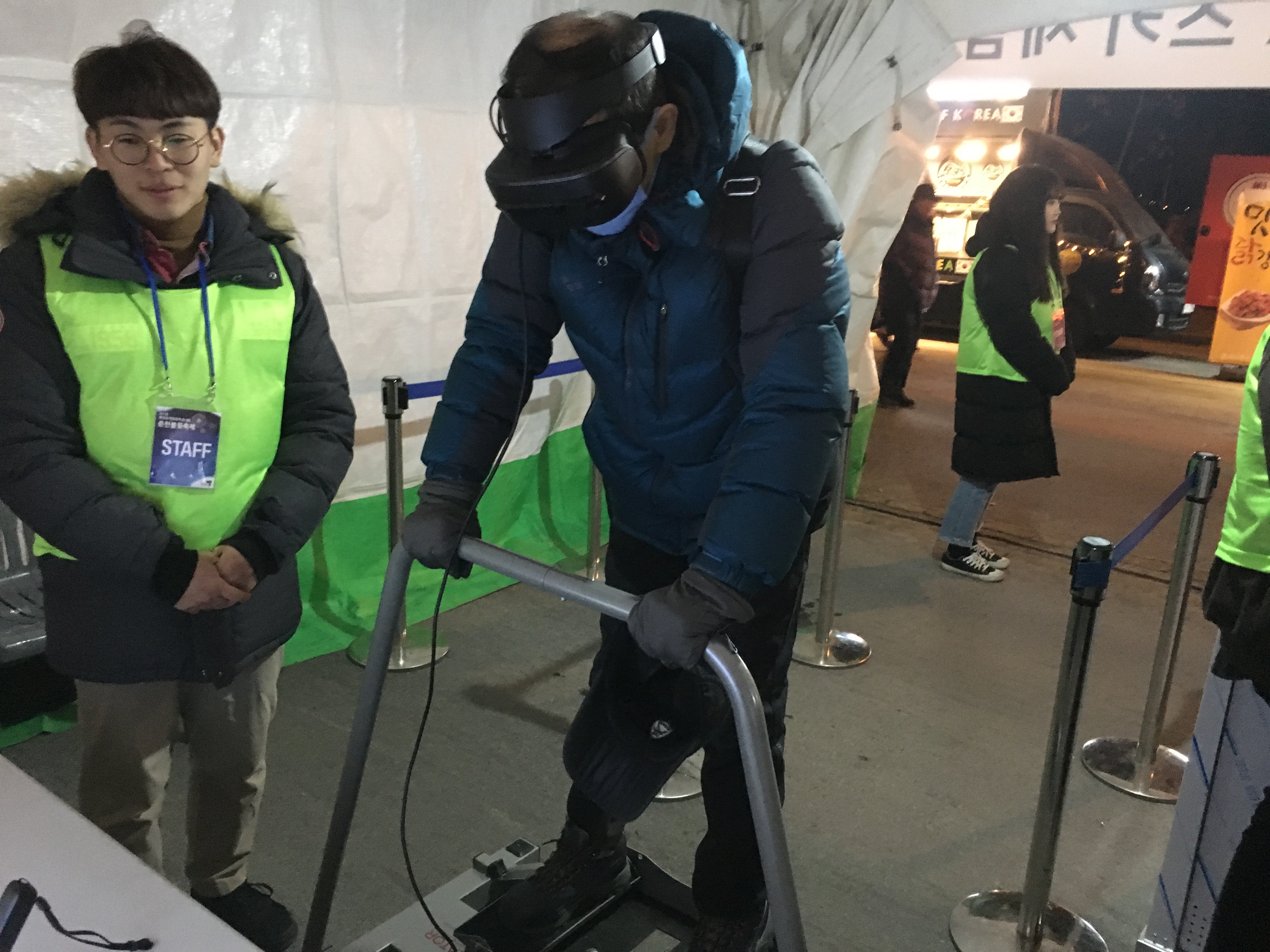[수동형]VR스키&보드 시뮬레이터 / VR 스키어트렉션 (VR Skiing Simulator Game Machine)