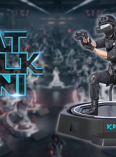 [VR행사렌탈대여] KAT WALK MINI(트래드밀 - 실감 FPS체험 행사장비(트레드밀) TREAD MILL VR